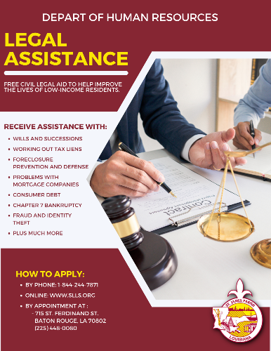 DHR legal assistance