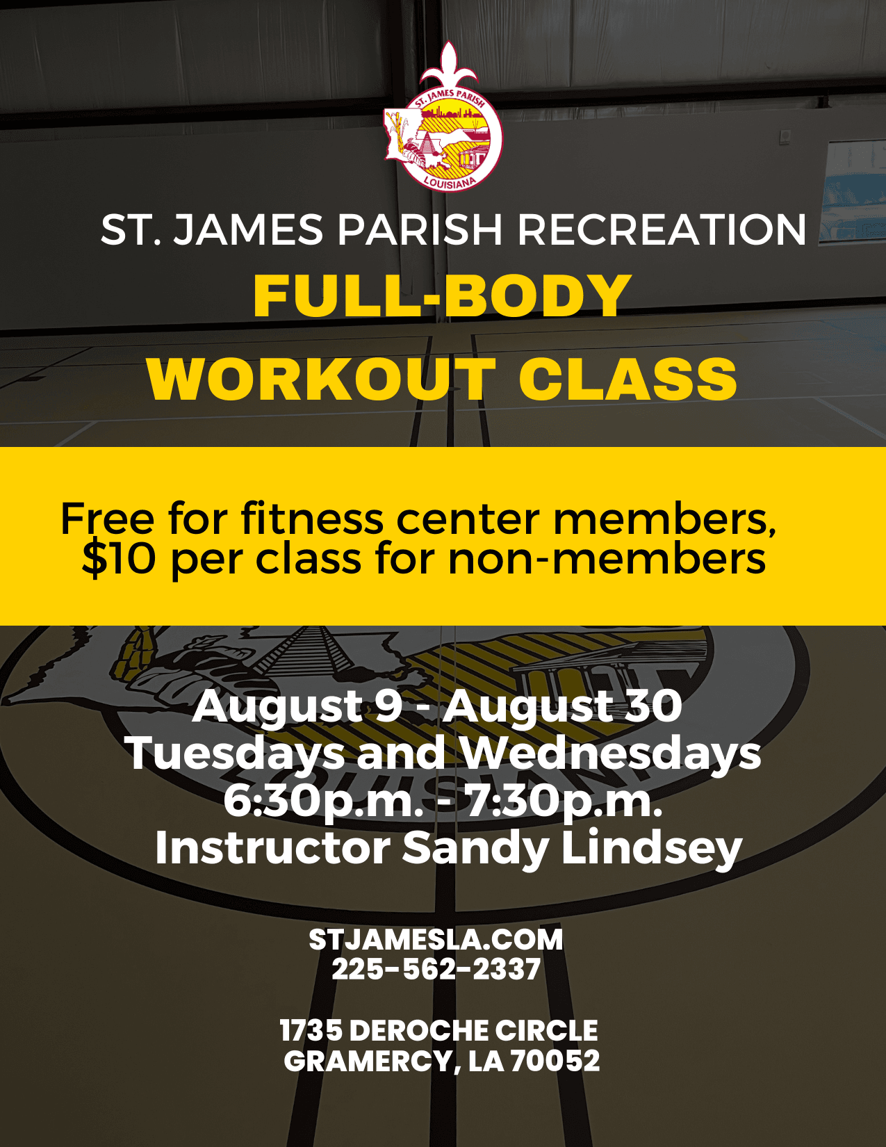 Full-body Workout flyer 