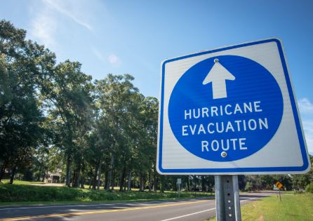 Hurricane Evacuation Route