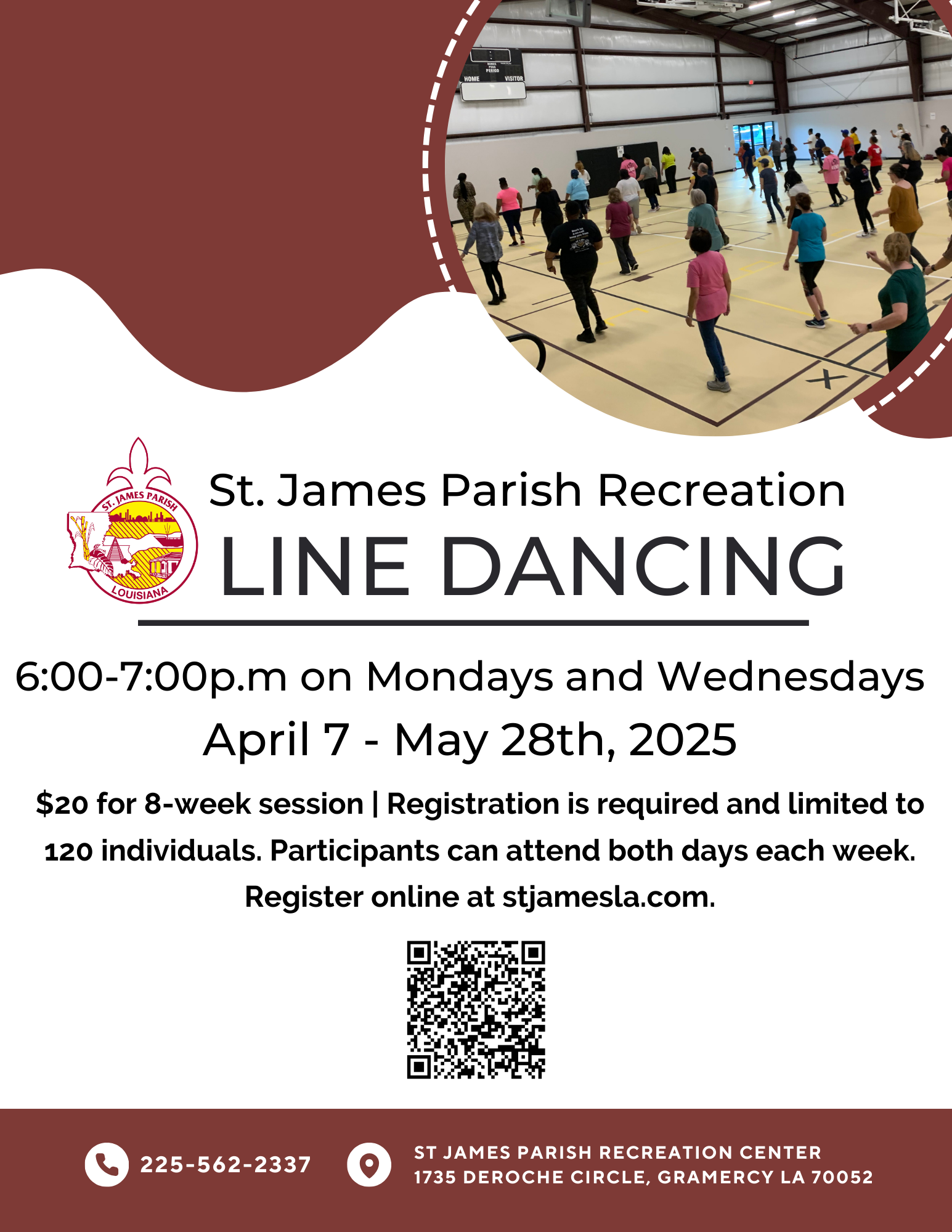 2025 line dancing flyer