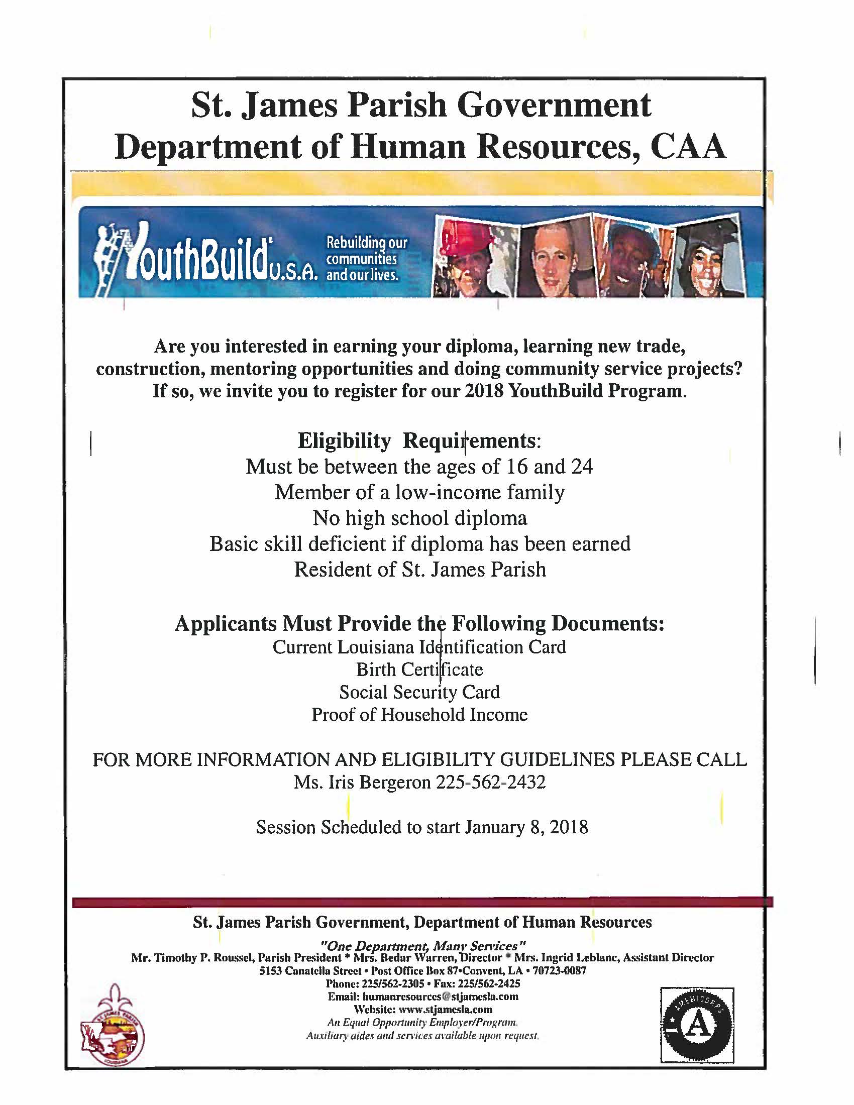 Flyer-YouthBuild-2018 YB Program-9-20175