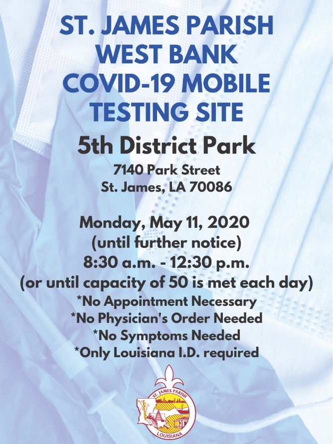 WB COVID Mobile Testing Site